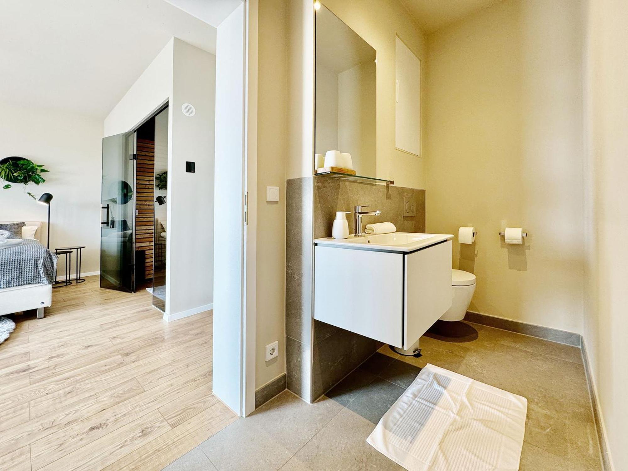 Luxapart Eifel Mit Privater Sauna Harscheid Luaran gambar