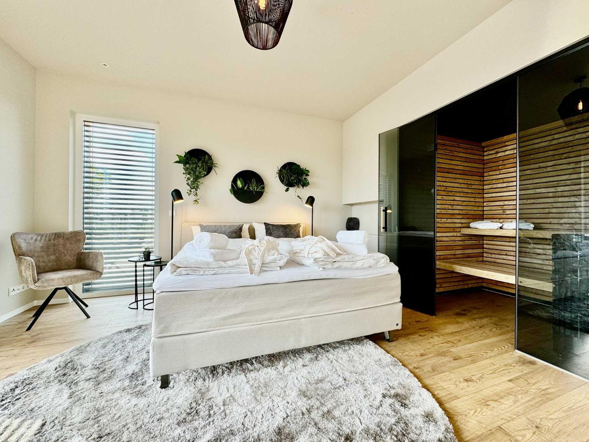 Luxapart Eifel Mit Privater Sauna Harscheid Luaran gambar
